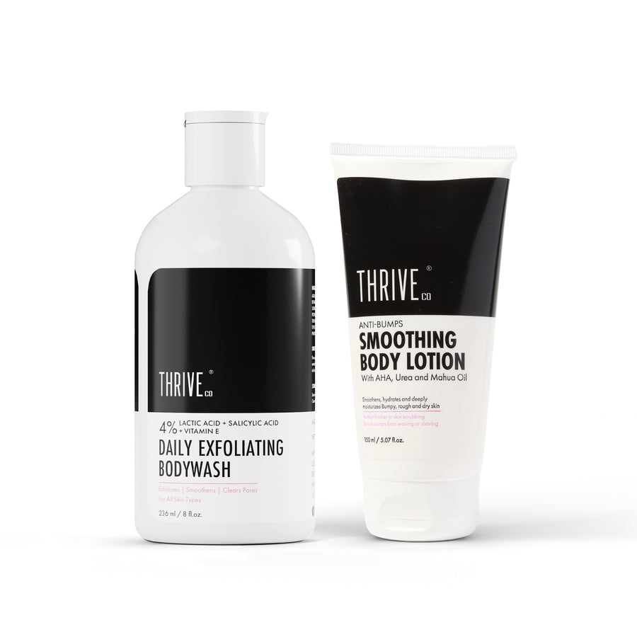 Anti Bumps Body Combo Smoothing Body Lotion + Exfoliating Body Wash