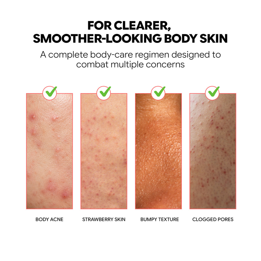 Anti Bumps Body Combo Smoothing Body Lotion + Exfoliating Body Wash