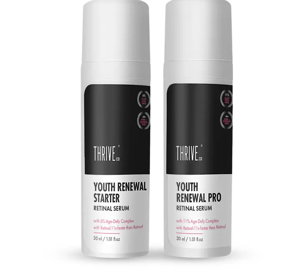 ThriveCo Youth Renewal Retinal Serum Starter and Pro