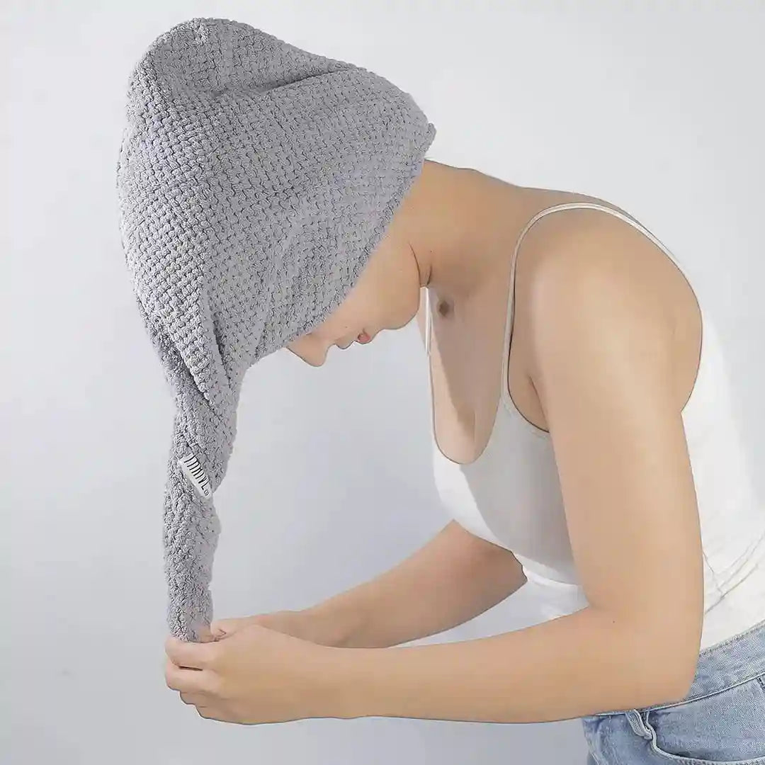 ThriveCo head towel wrap