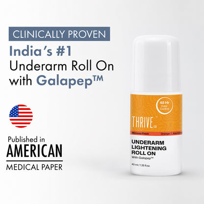 ThriveCo Underarm Lightening Roll on - Mimosa Fresh, 40ml