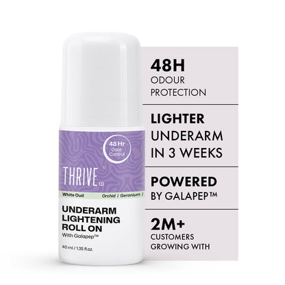 ThriveCo Underarm Lightening Roll on - WHITE OUD, 40ml
