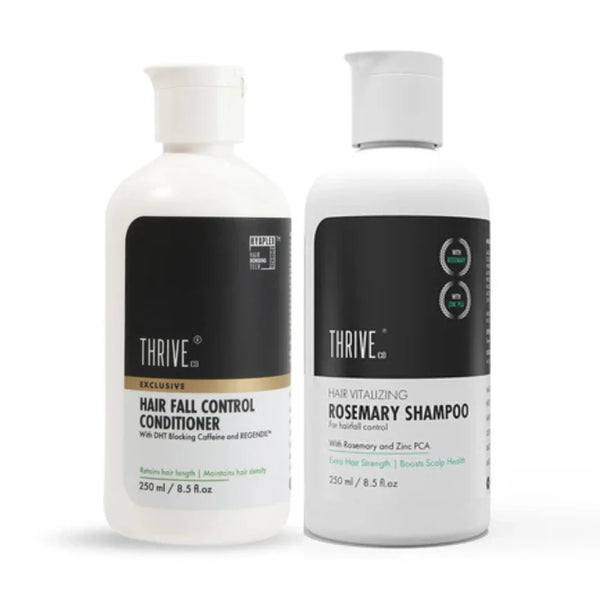 Rosemary Shampoo,250ml + Exclusive Hair Fall Control Conditioner, 250ml