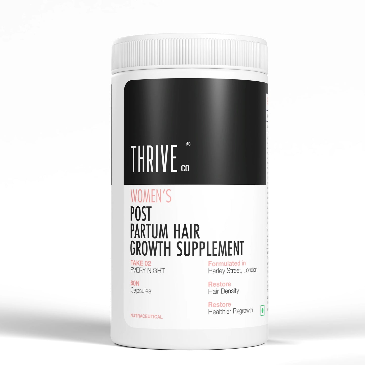 Women's Post Partum Hair Growth Supplement, 60N Capsules