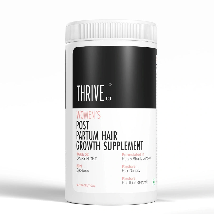 Hair Growth Serum, 50ml + Women's Post Partum Hair Growth Supplement, 60N