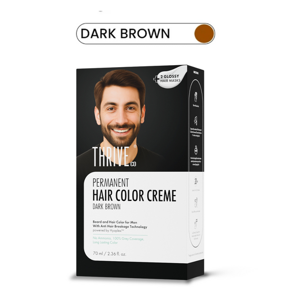 Permanent Hair Color for Men, Pack of 2, 70ml each