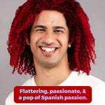 get a pop of spanish passion colorisma semi permanent hair color