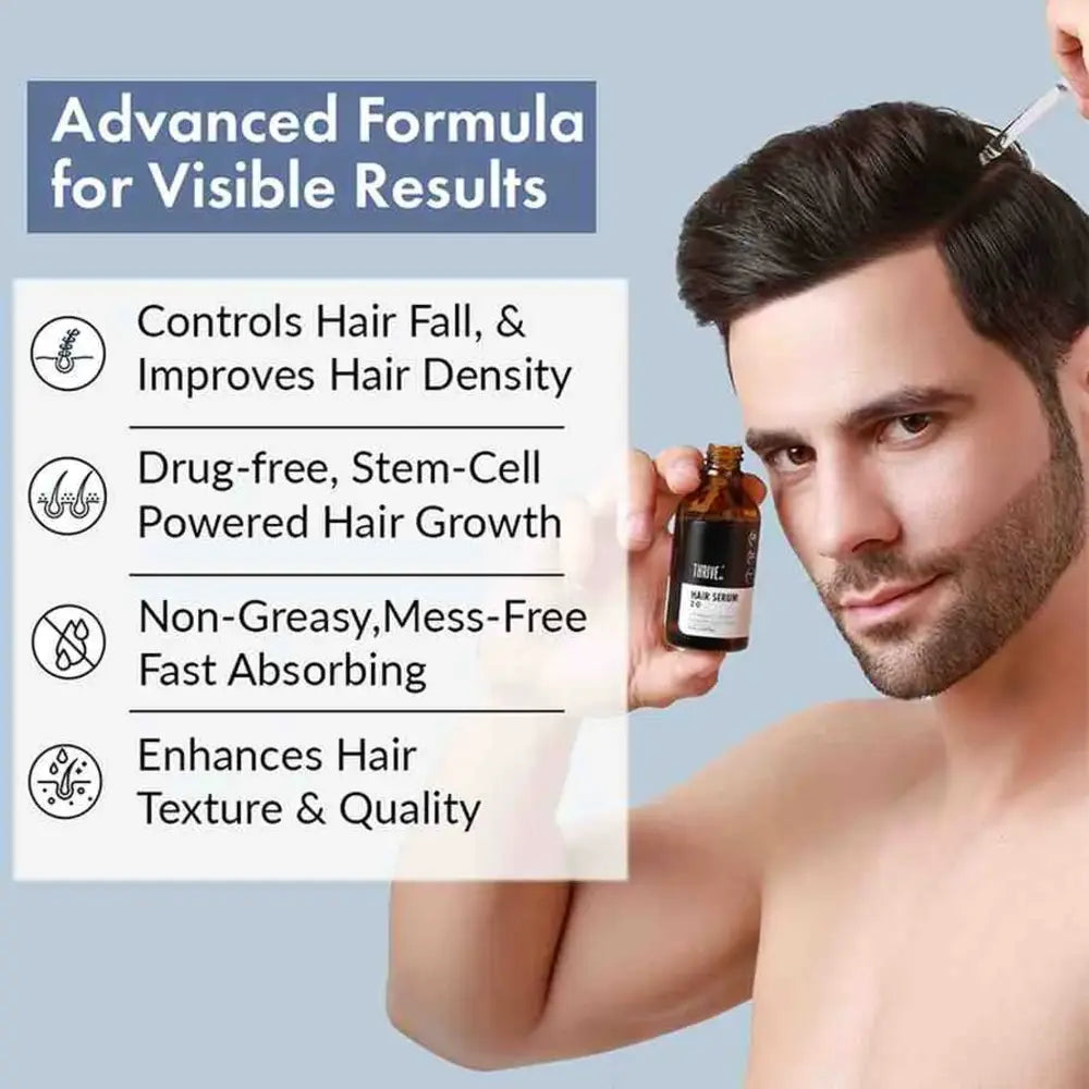 Illustration of Long-Lasting Hair Growth Serum For Smooth Scalp