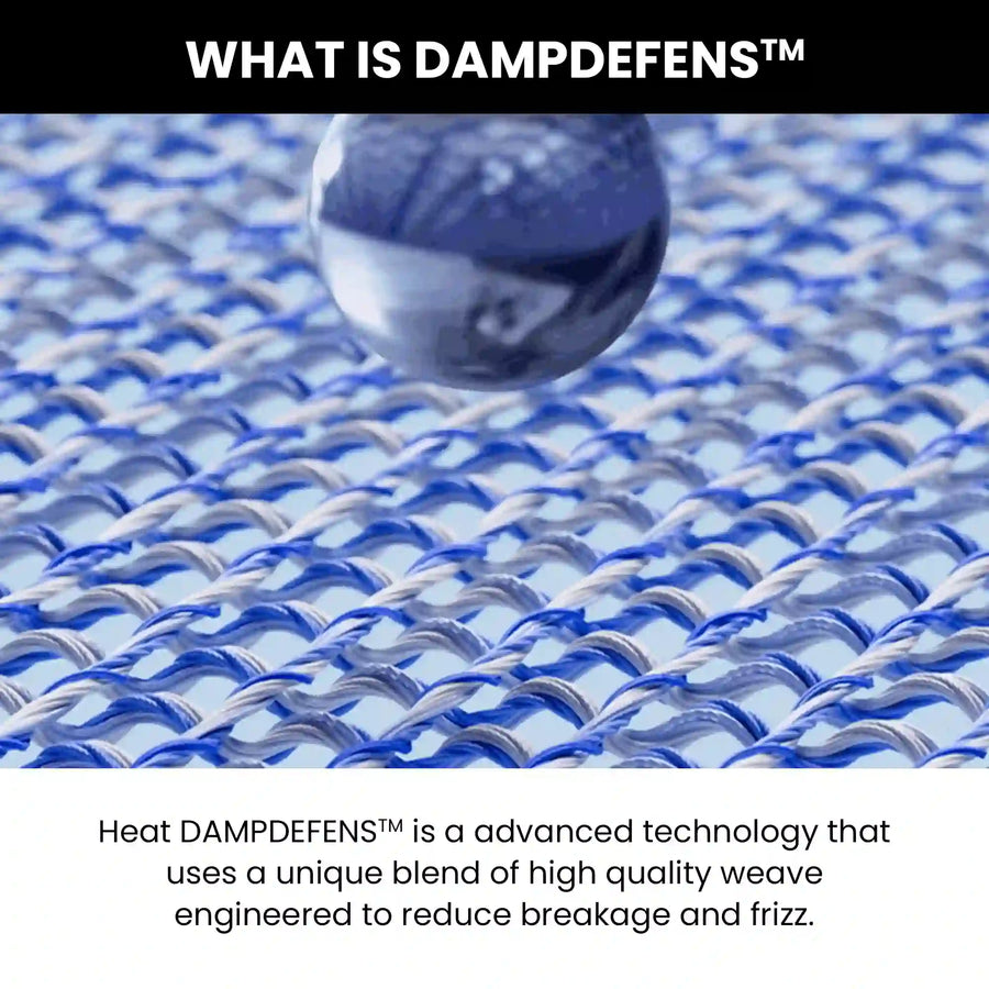hair towel wrap with DAMPdefens™