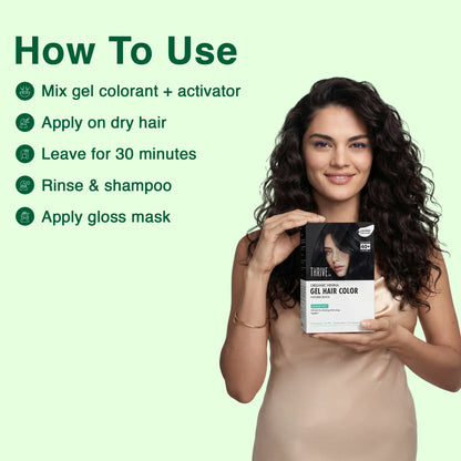 Organic Henna Gel Hair Color