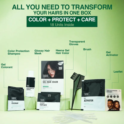 Organic Henna Gel Hair Color