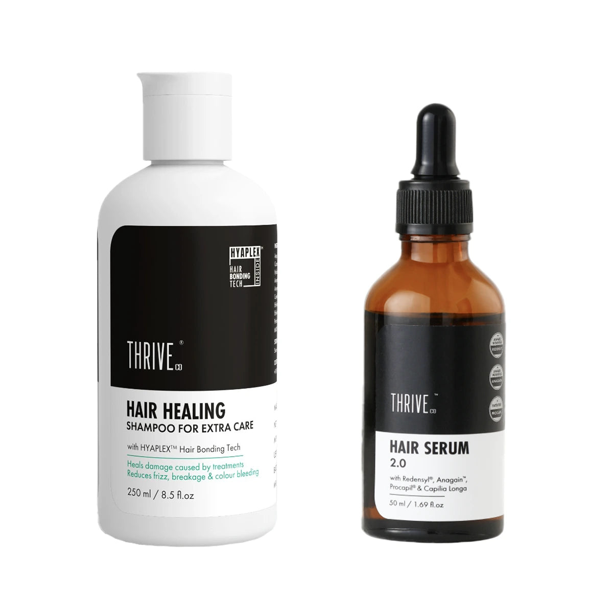 Shop ThriveCo Hair Healing Shampoo & Hair Growth Serum For Smooth Hair