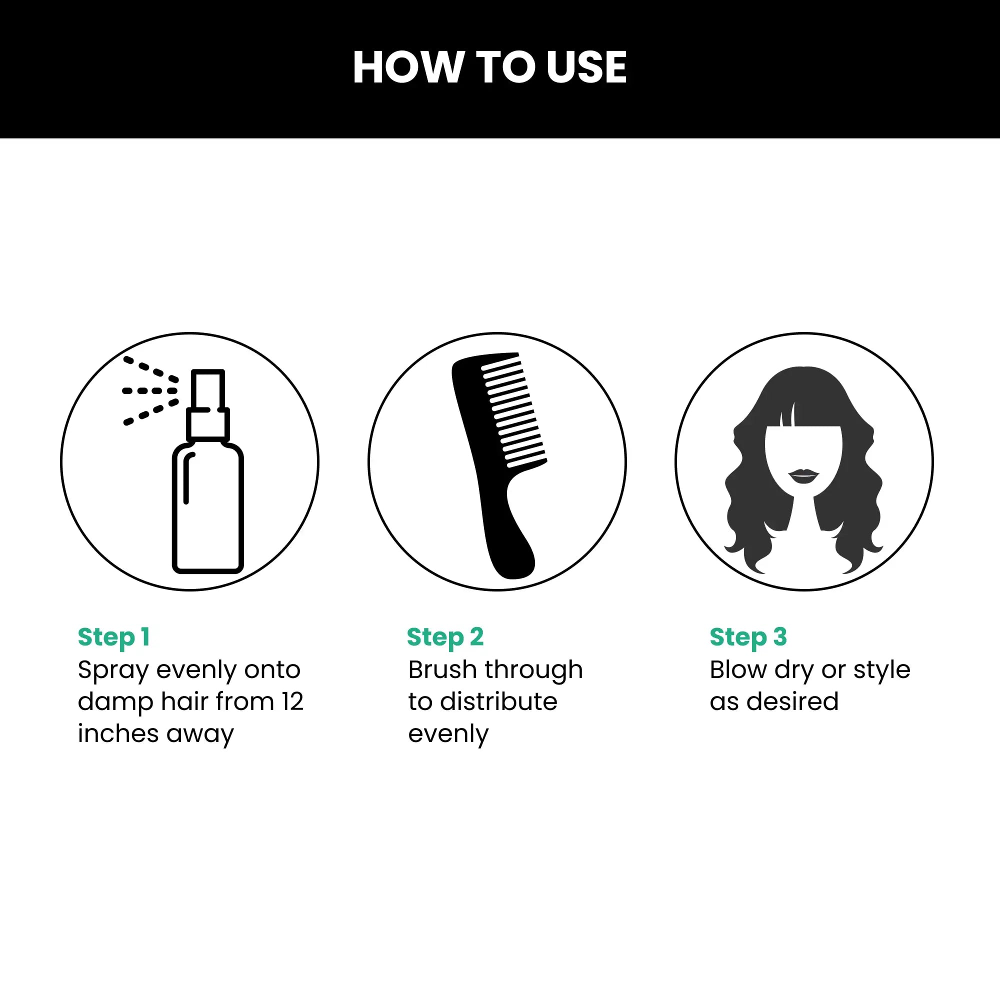 how to use thriveco heat protection spray for hair