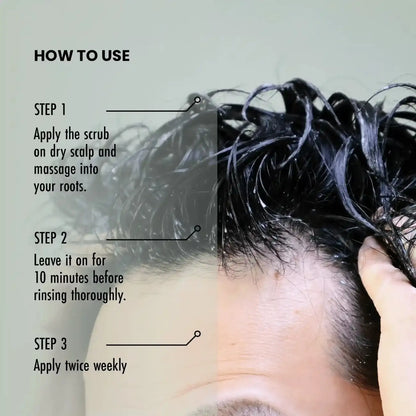 AHA BHA PHA Exfoliating Scalp Scrub, 100ml