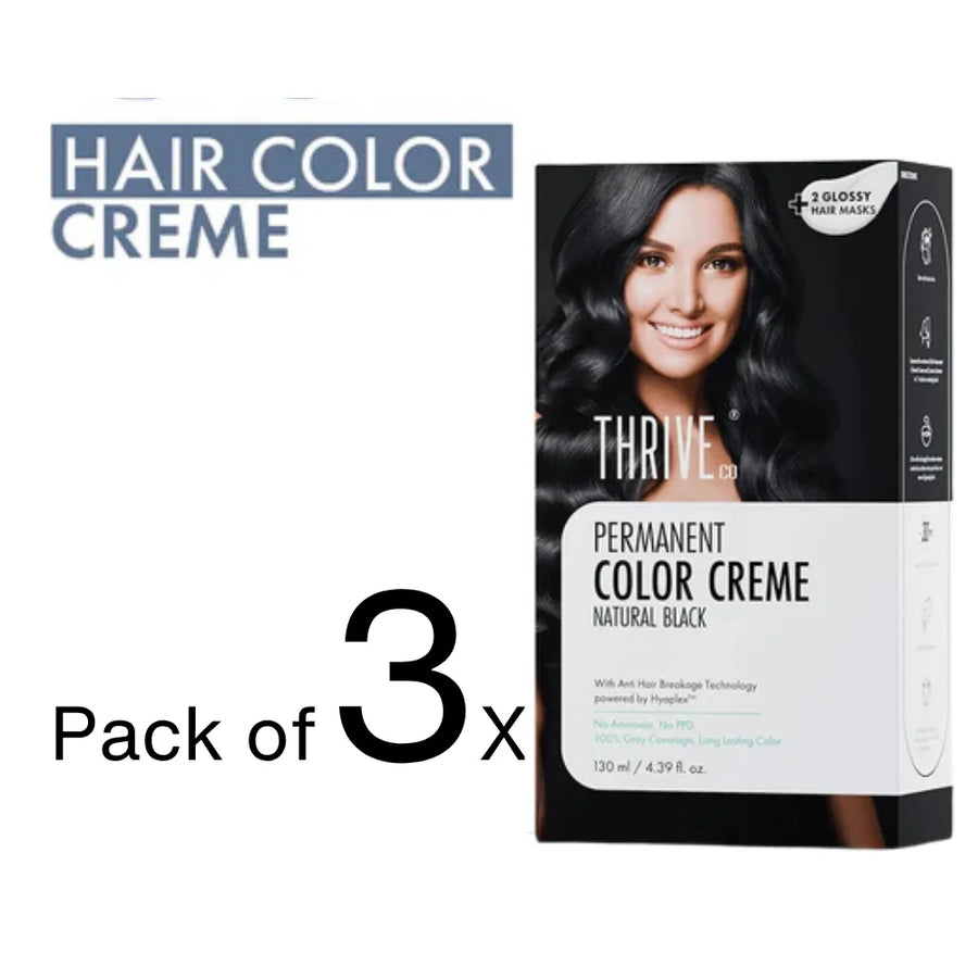 Permanent Hair Color Creme For Men & Women
