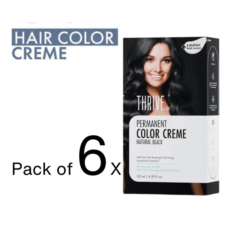 Permanent Hair Color Creme For Men & Women