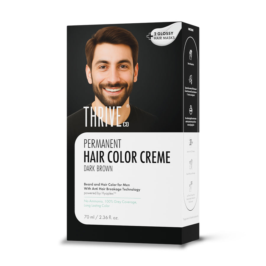 Permanent Hair Color Creme For Men & Women