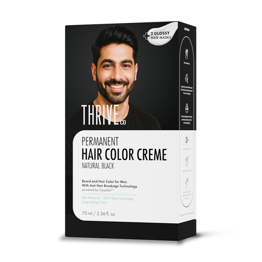 Permanent Hair Color Creme For Men & Women