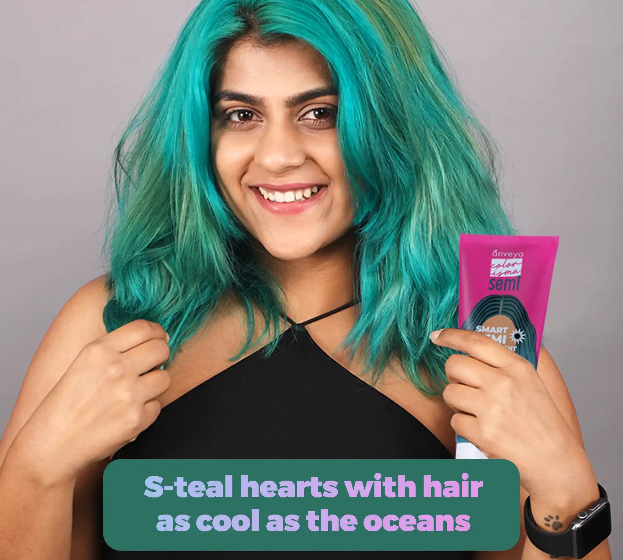 Check Out Colorisma Smart Semi Permanent Hair Color, with Hyaplex™