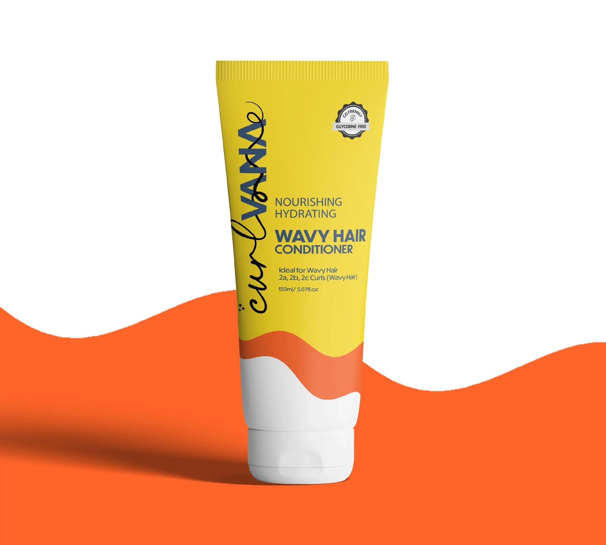 Curlvana Wavy Hair Conditioner For 2A, 2B, 2C Hair Type