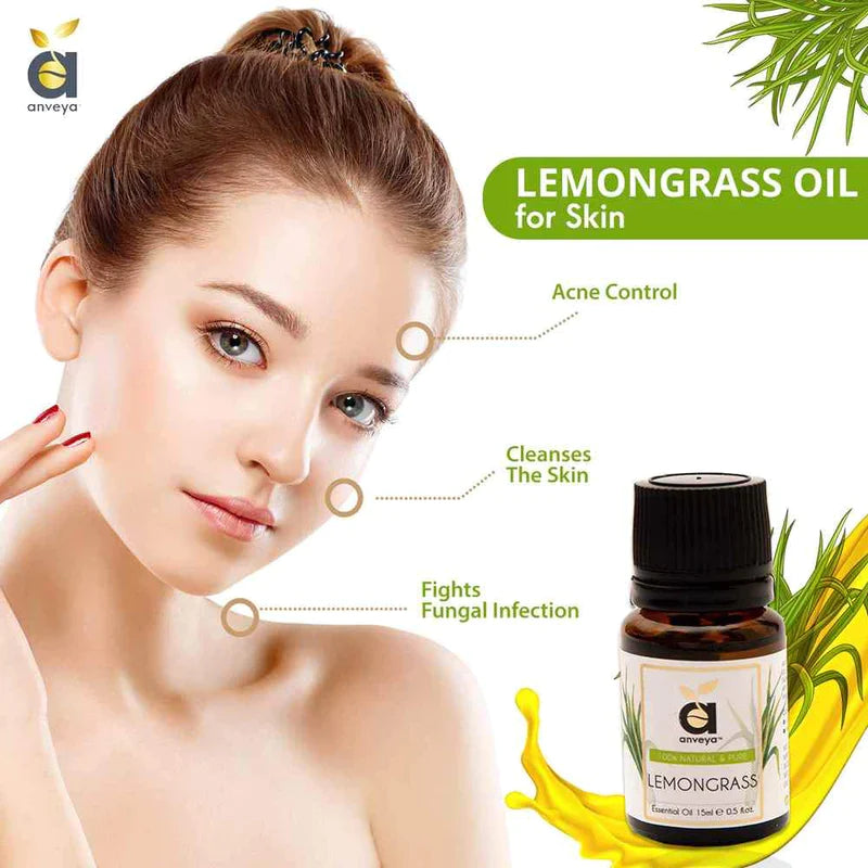 anveya lemongrass oil for skin
