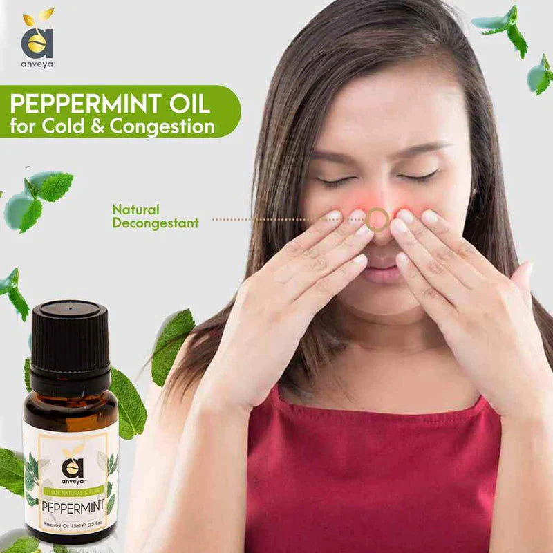 Buy Anveya Peppermint Essential Oil, 100 Pure, 15ml at a Great Price