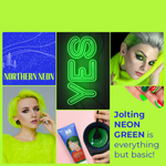 semi permanent hair color northern neon