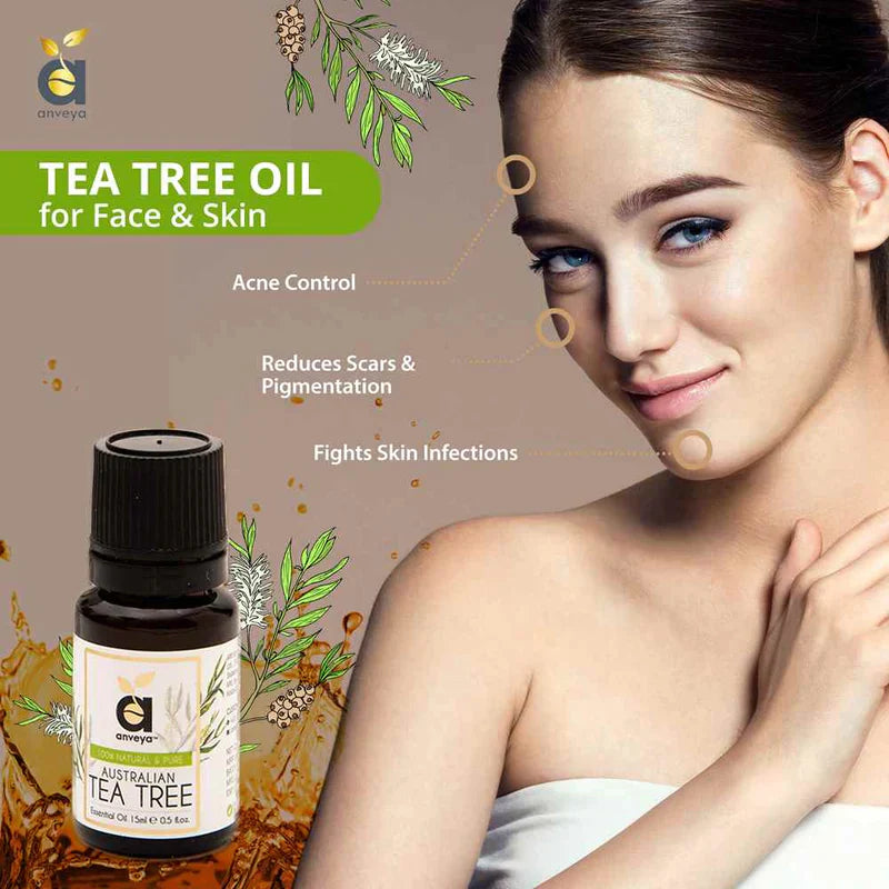 Tea tree oil for sales acne scars
